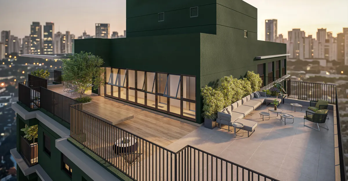 Kallas Oportunidades Lançamento Alves Pinheiros Kallas Rooftop e Lazer